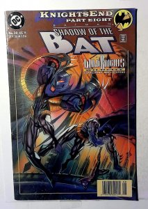 Batman: Shadow of the Bat #30 (1994) DC Comics 7.5 VF- Newsstand 1st Print Comic