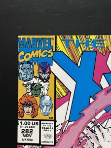 UNCANNY X-MEN #282 (1984 Marvel) Bishop 1st App