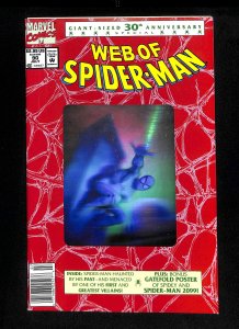 Web of Spider-Man #90 Hologram Cover!