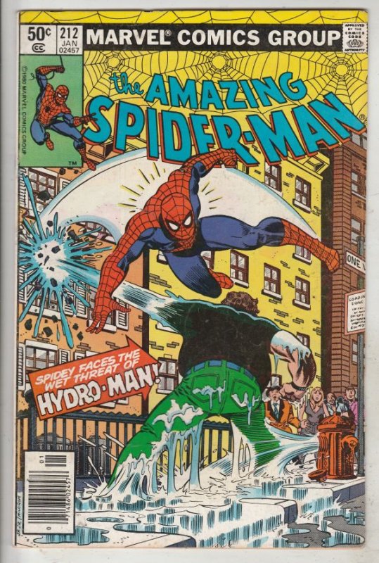 Amazing Spider-Man #212 (Jan-81) NM- High-Grade Spider-Man