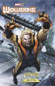 Wolverine #50 Greg Land Sabretooth Var Marvel Comic Book 2024