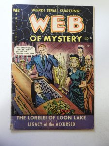 Web of Mystery #2 (1951) VG- Condition only 1 staple 1/4 spine split