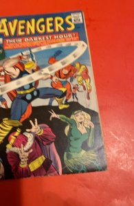 Avengers #7 Thor Zemo Enchantress Iron Man 1964 Marvel Comics Lee & Kirby