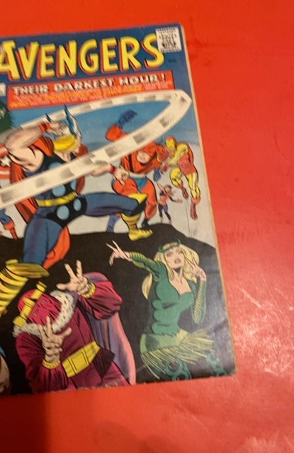 Avengers #7 Thor Zemo Enchantress Iron Man 1964 Marvel Comics Lee & Kirby