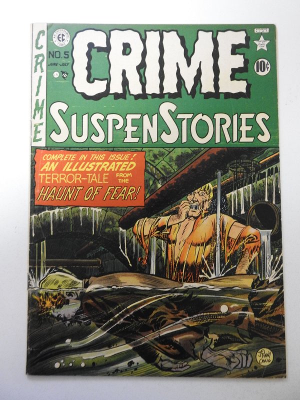 Crime SuspenStories #5 (1951) FN- Condition!