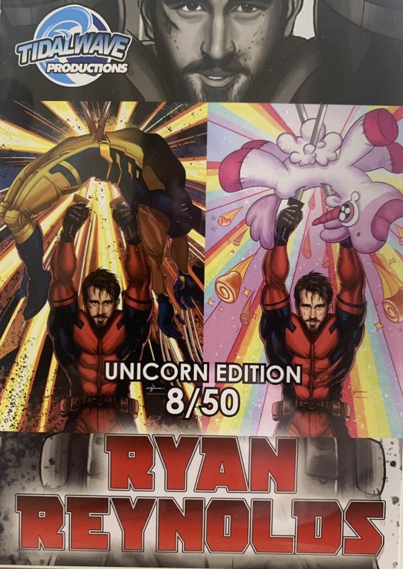 ORBIT: RYAN REYNOLDS COMIC | UNICORN VIRGIN | LIMITED TO 50 WITH COA! - RARE!