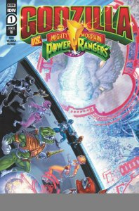 Godzilla VS Power Rangers # 1 Variant 1:10 Cover NM Boom! Studios Ships Mar 23rd