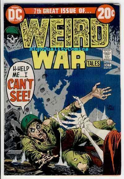 WEIRD WAR Tales #7, FN, Kubert, Heath, Death, Germans, 1971,more Horror in store 