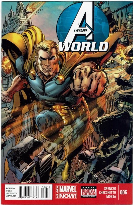 Avengers World #6 Neal Adams  Hyperion NM