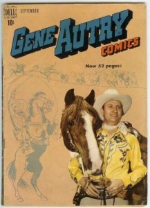 GENE AUTRY (1943-1959 FAWCETT/DELL) 31 VG PHOTOCOVER COMICS BOOK