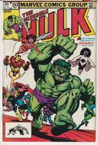 Incredible Hulk(vol. 3)# 283 Hulk and The Avengers vs The Leader !