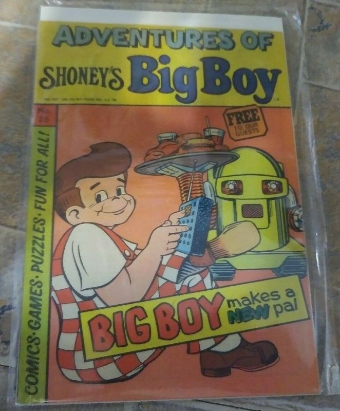 ADVENTURES OF SHONEYS BIG BOY COMIC # 26 1976