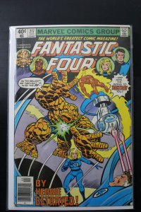 Fantastic Four #217 Newsstand Edition (1980)