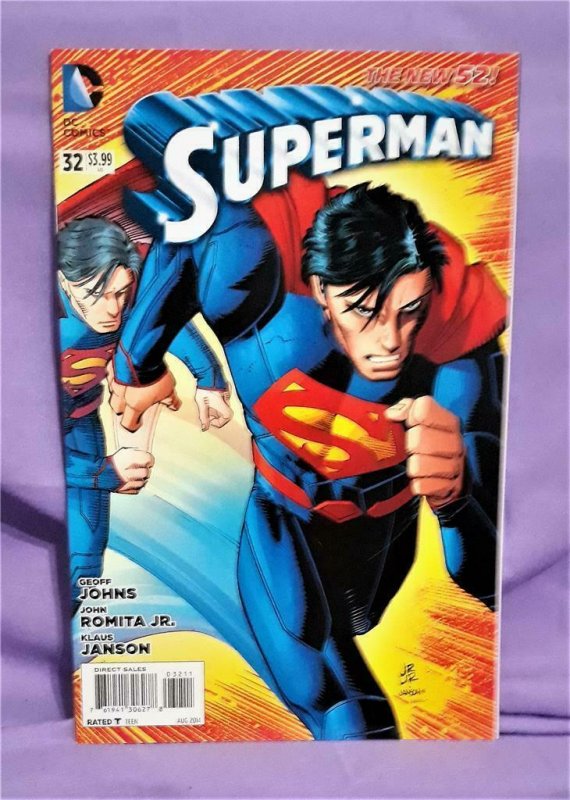 SUPERMAN #32 John Romita Jr. Geoff Johns DC New 52 Man of Tomorrow (DC, 2014)! 