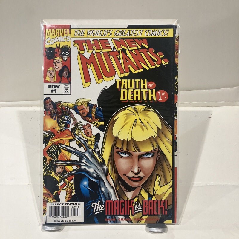 The New Mutants #1 (Nov 1997, Marvel)