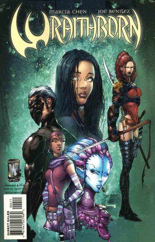 Wraithborn #4 FN ; WildStorm | Joe Benitez