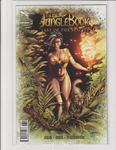 Jungle Book Last of the Species #3 Cover B Zenescope Comic NM Salgado