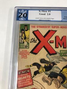 X-men 1 PGX 2.0 Silver Age 1st Magneto Professor X Etc (like Cgc) 