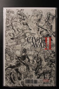 Civil War II #8 Sketch Variant (2016)