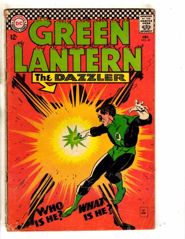 Green Lantern # 49 VG DC Comic Book Silver Age Flash Sinestro Star Sapphire JG2