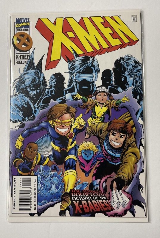 X-Men 46 Vol II (11/95, Marvel). Unexpected Return Of The X-Babies! NM+