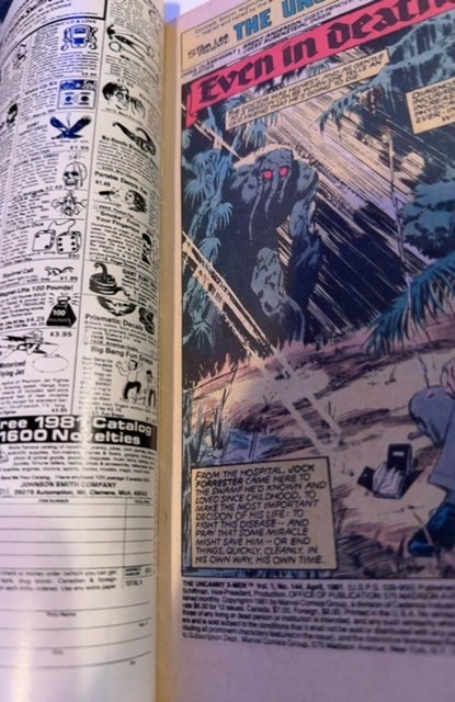 The Uncanny X-Men #144 (1981)feat Macabe Manthing