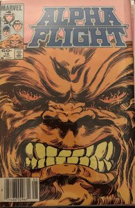 Alpha Flight #10 (1984) Newsstand Edition