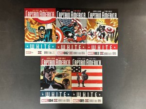 Captain America: White (2008) #1-5 VF/NM Set