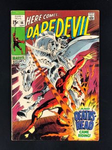 Daredevil #56 (1969) VG- 1st appearance of Death's Head, Paxton Page