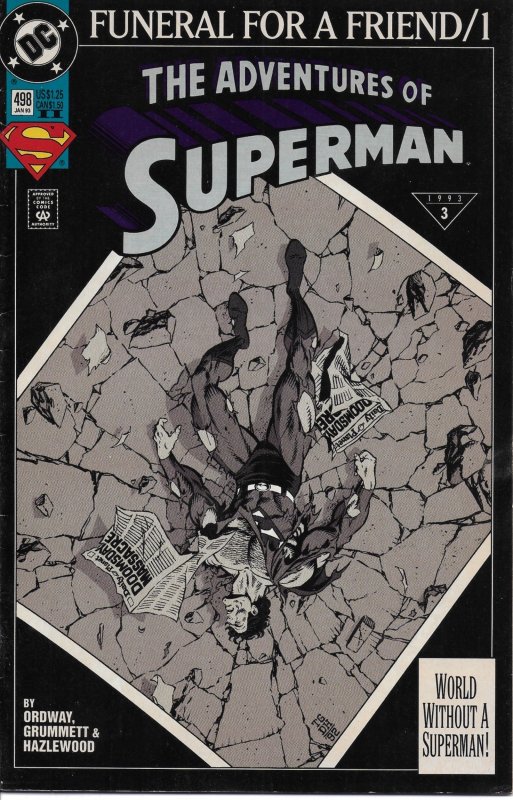 Adventures of Superman #498