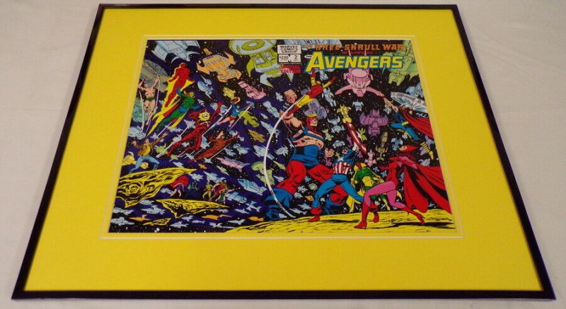 Avengers Special Edition #2 Marvel Framed 16x20 Cover Poster Display Kree Skrull