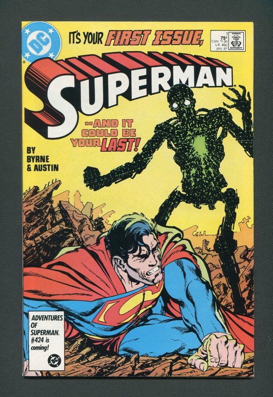 Superman #1  / 9.4 NM   January 1987