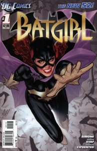 Batgirl (4th Series) #1 (3rd) VF/NM ; DC | New 52 Adam Hughes
