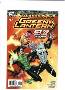 Green Lantern #47 DC Comics 2009 Geoff Johns, Abin Sur Blackest Night NM- 9.2 