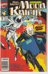 Marc Spektor, Moon Knight # 25   Ghost Rider !