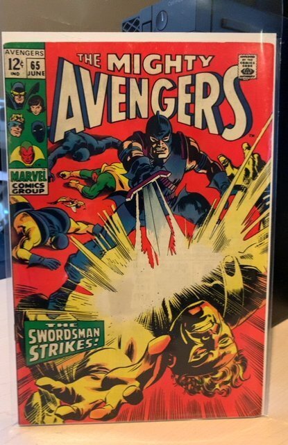 The Avengers #65 (1969) 7.5 VF-