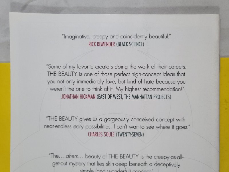 The Beauty #1 Jenny Frison Variant Cover B 2015 Image Comics TV Show