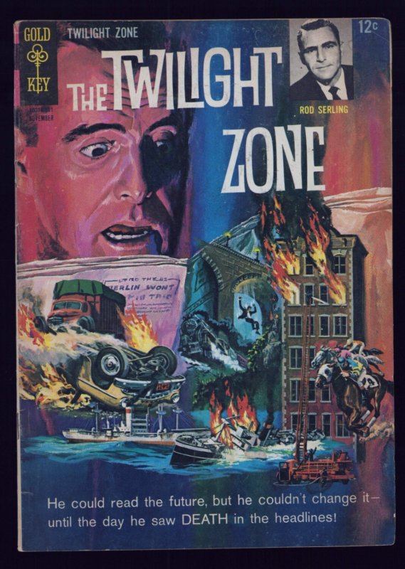 The Twilight Zone #13 - Geroge Wilson Painted Cover (4/4.5) 1965