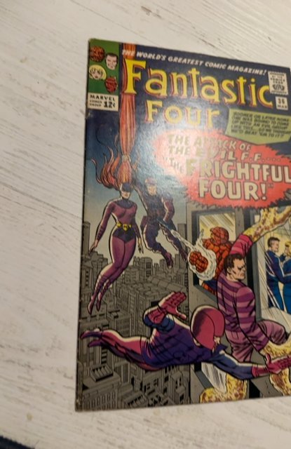 Fantastic Four #36 (1965)first app of Medusa inhumans