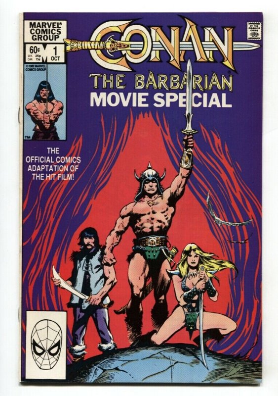 CONAN THE BARBARIAN MOVIE SPECIAL #1-1982-comic book NM-
