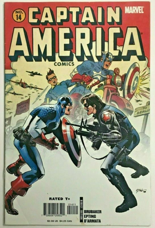 CAPTAIN AMERICA#14 FN/VF 2006 'WINTER SOLDIER' MARVEL COMICS