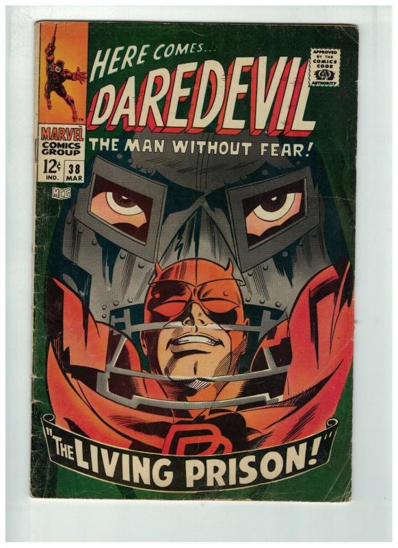 DAREDEVIL 38 VG Mar. 1968 Gene Colan