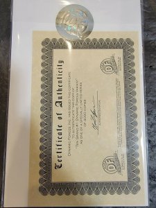 Ten Grand #1 DF Lee Variant Comic Book 2013 - Image w/ COA