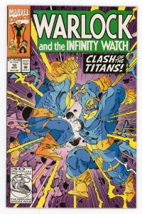Warlock and the Infinity Watch #10 Jim Starlin Thanos NM