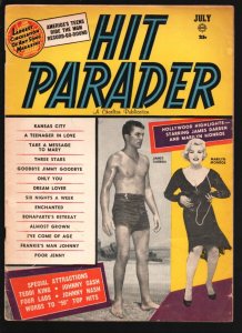 MAG: Hit Parader 7/1959- Marilyn Monroe & James Darren Johnny Cash