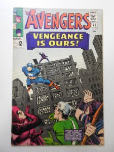 The Avengers #20 (1965) VG Condition moisture stain