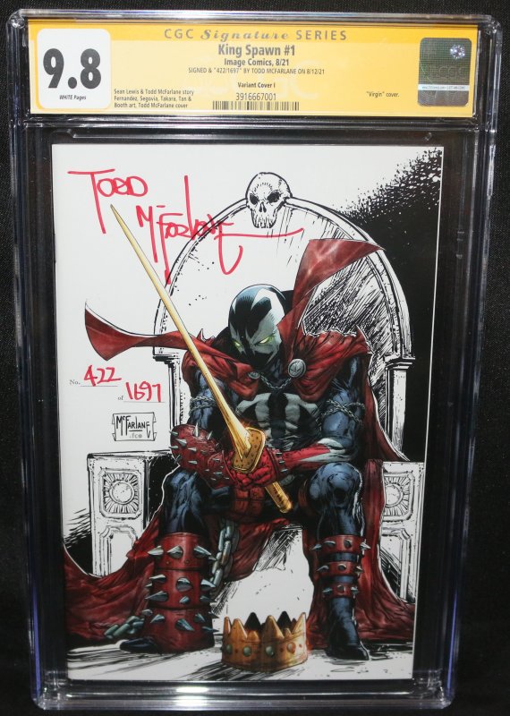 todd mcfarlane cgc signing 2021