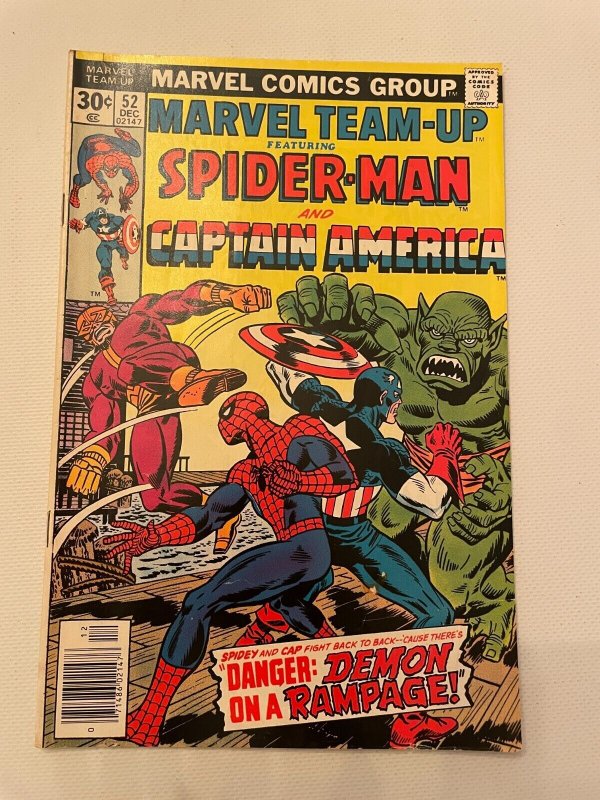 Marvel Team-Up # 52 VF Comic Book Spider-Man X-Men Avengers Hulk Thor 24 J254