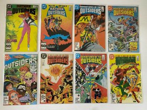 Batman and the Outsiders lot 39 diff from #1-46 + bonus avg 7.0 (1983-87)