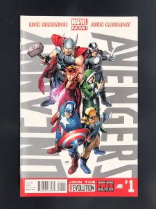 Uncanny Avengers #1 (2012) 1st Team Appearance of the Avengers Unity Squad